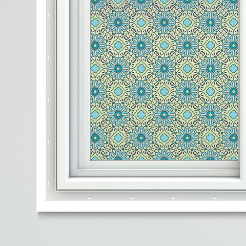 Coloured Pattern Window Film Sheets Natsu