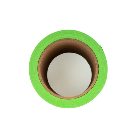 Do Not Roll Down - Warning Sticker Tape - Fluorescent Green