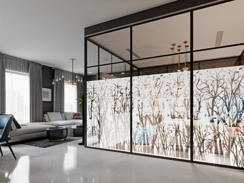 Frosted Tree Window Film - Alicja