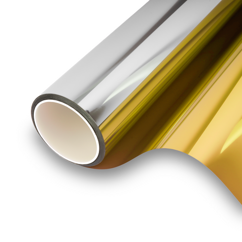 Mirror Gold Window Film - One Way Tint