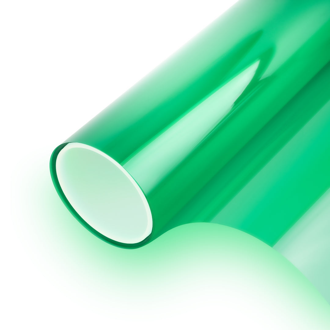Clear Window Text Green 40 Transparent Colourful Window Film Optically Clear Tint ...