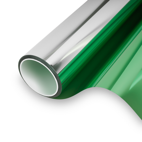 Mirror Green Window Film - One Way Tint