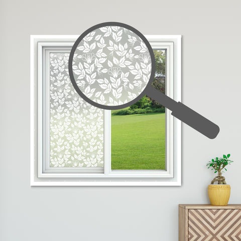 Floral Theme Window Film Sheets Botan
