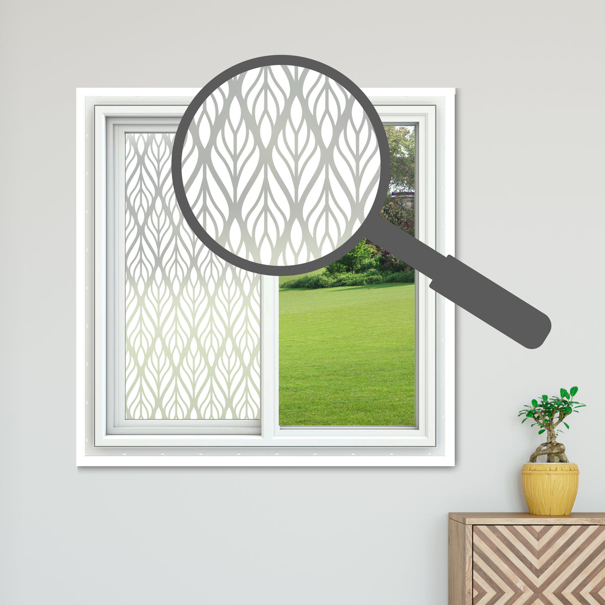 Floral Theme Window Film Sheets Kiku – Active Window Films