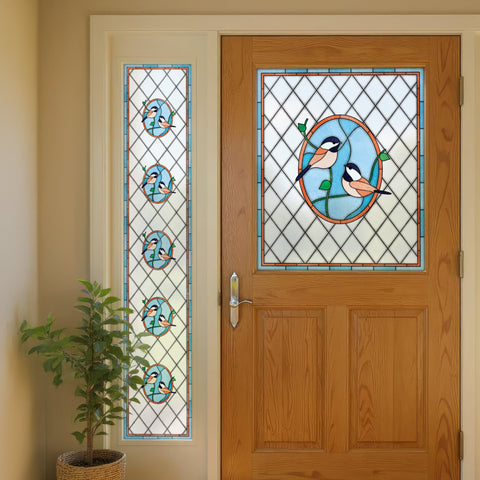 Bird Stained Glass Window Film – Custom Made to Measure