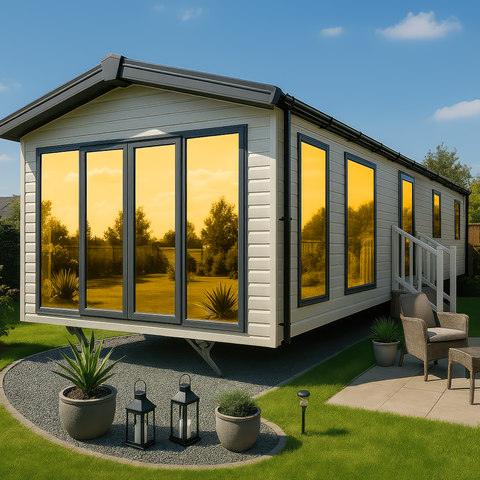 Mirror Gold Window Film - One Way Tint