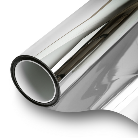 150 Micron, Mirror One Way Silver, Safety & Security Window Film