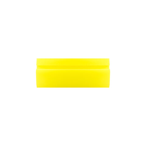 6" Soft Yellow Turbo Squeegee