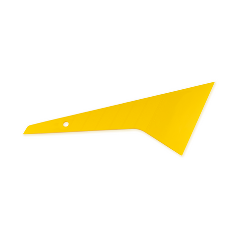 Yellow Quick Foot Hard Flex stiff squeegee