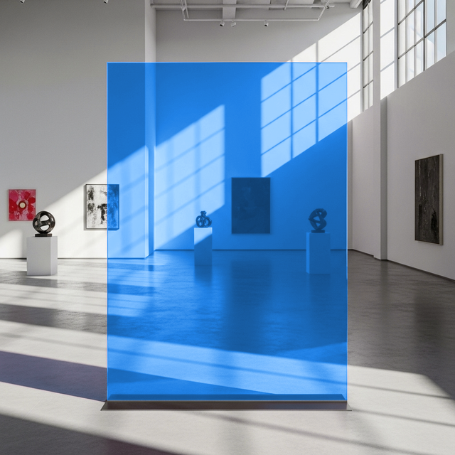 Blue 60 Transparent Colourful Window Film Optically Clear Tint – Active ...